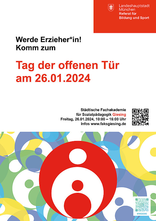 Plakat Tag der offenen Tür