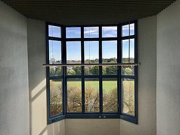 Blick aus dem Anton-Fingerle Bildungszentrum