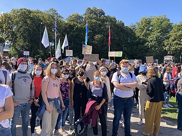 Gruppenbild von Studierenden