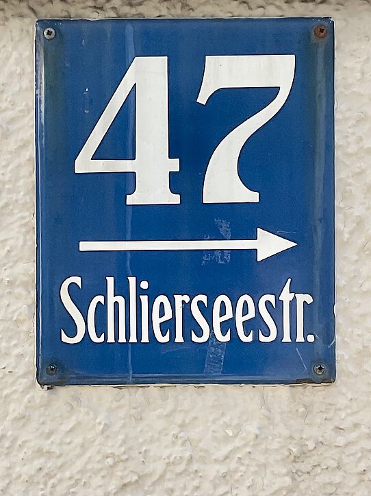 Hausnummer Schlierseestraße 47