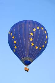Ballon mit EU Symbol